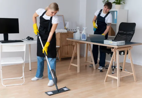 Nettoyage de bureau professionnel à Saint-Hilaire-le-Petit